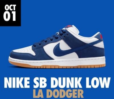nike sb dunk low LOS ANGELES DODGERS